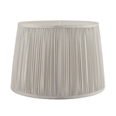 Laura Ashley Hemsley Tapered Drum Silver Shade 10"